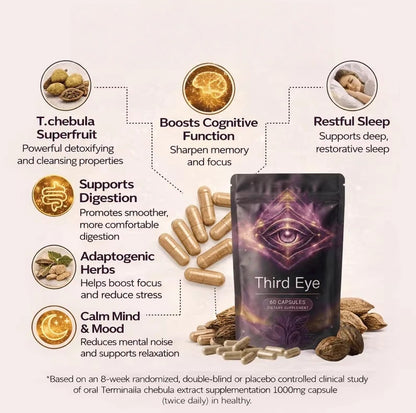 Haritaki Third Eye Capsules